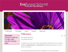 Tablet Screenshot of physiotherapie-trier.info